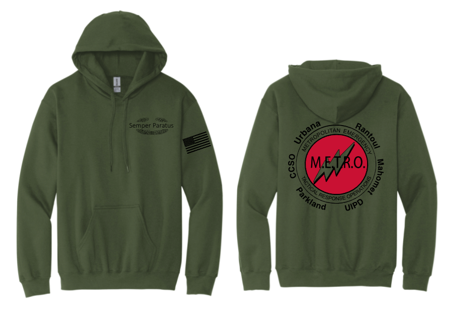M.E.T.R.O. Hooded Sweatshirt