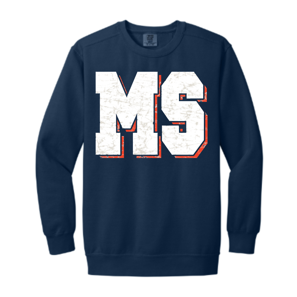 MS Comfort Colors Crewneck Sweatshirt