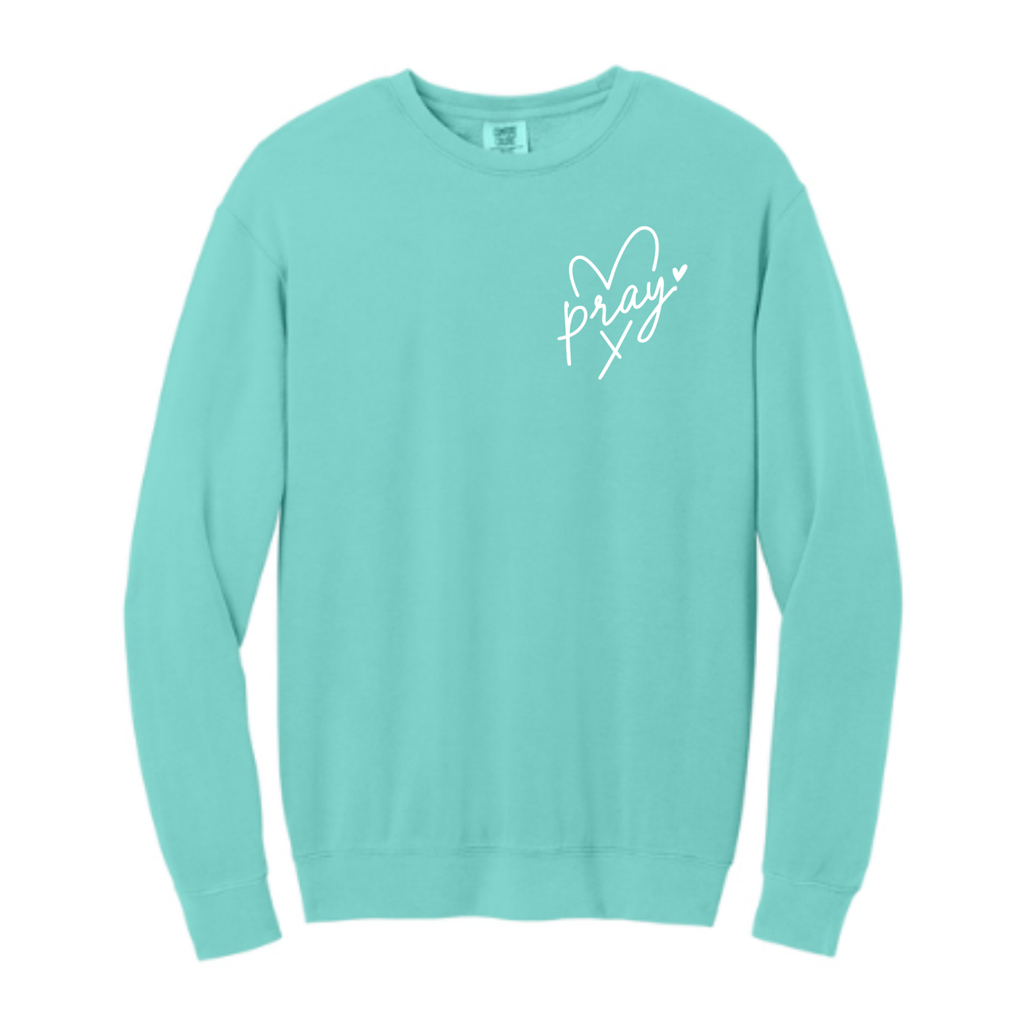 Pray - Comfort Colors® Lightweight Crewneck Sweatshirt