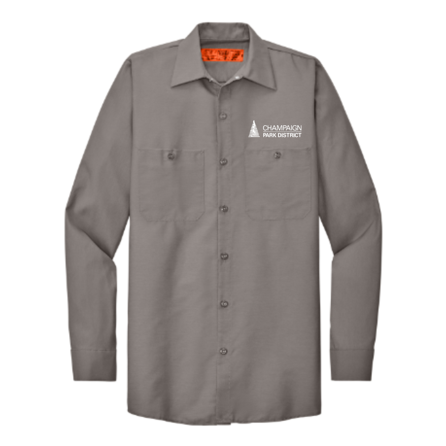 CPD Red Kap® Long Sleeve Industrial Work Shirt