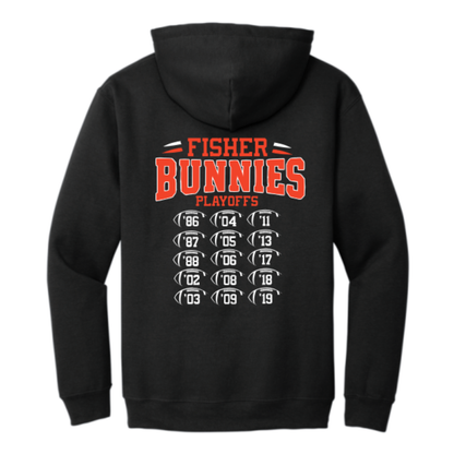 Fisher Bunnies Football 80 Years Hooded Sweatshirt