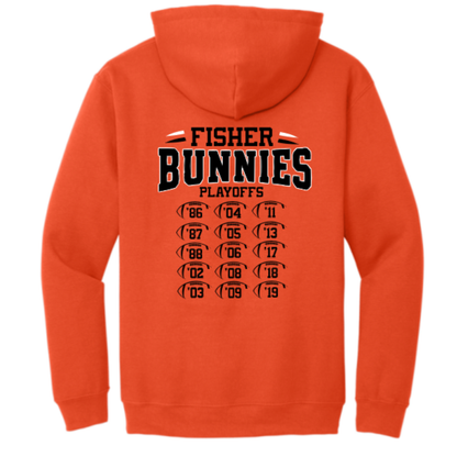 Fisher Bunnies Football 80 Years Hooded Sweatshirt