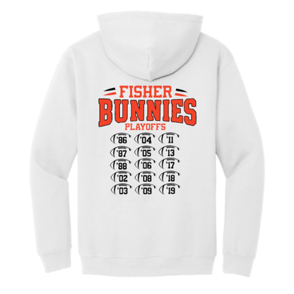 Fisher Bunnies Football 80 Years Hooded Sweatshirt