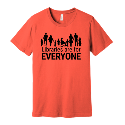 Mahomet Friends of the Library - Libraries Are For Everyone - Front & Back