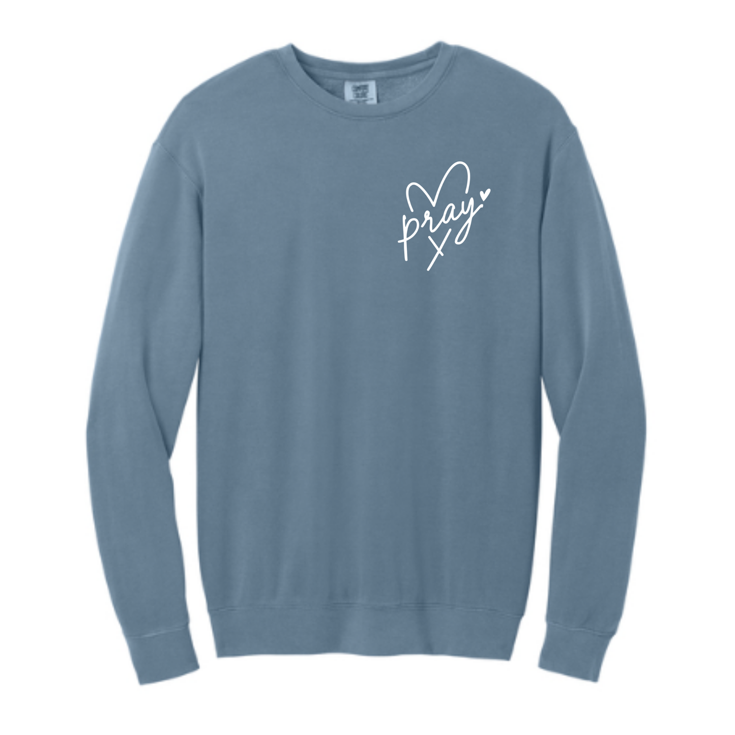 Pray - Comfort Colors® Lightweight Crewneck Sweatshirt