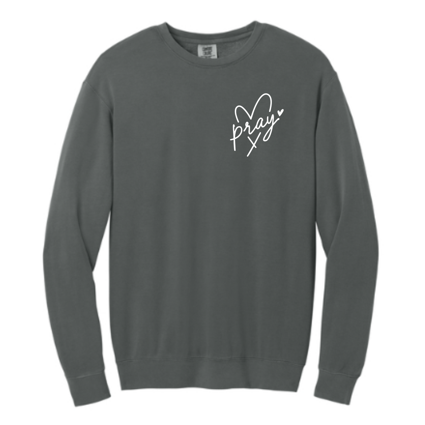 Pray - Comfort Colors® Lightweight Crewneck Sweatshirt