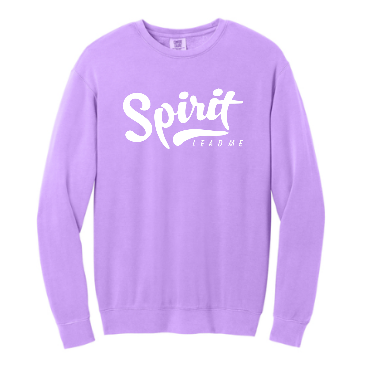 Spirit Lead Me - Comfort Colors® Lightweight Crewneck Sweatshirt