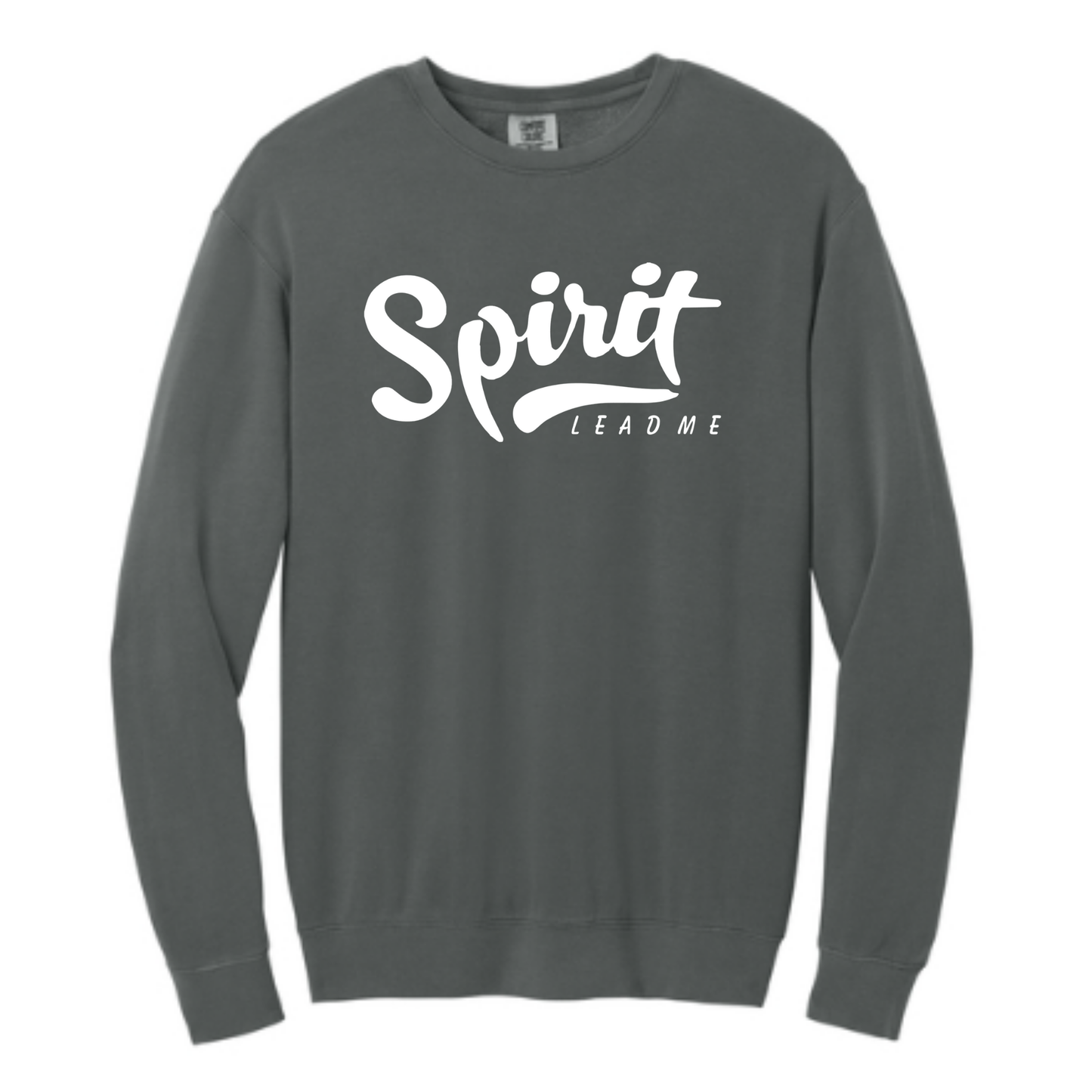 Spirit Lead Me - Comfort Colors® Lightweight Crewneck Sweatshirt