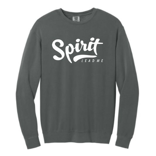 Spirit Lead Me - Comfort Colors® Lightweight Crewneck Sweatshirt