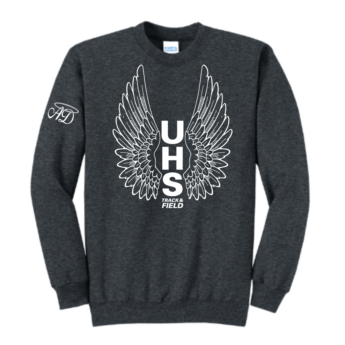 Annie Sue Track & Field Crewneck Sweatshirt