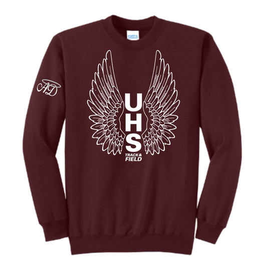 Annie Sue Track & Field Crewneck Sweatshirt