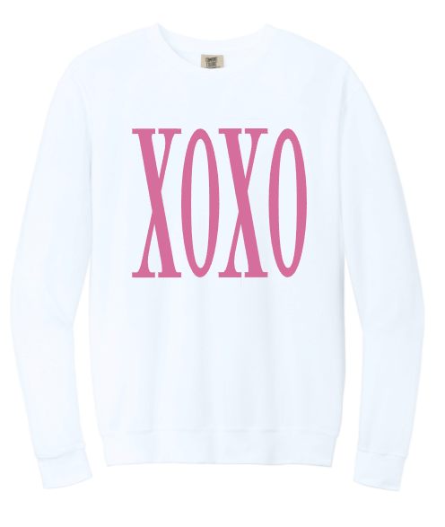 XOXO Comfort Colors Crewneck