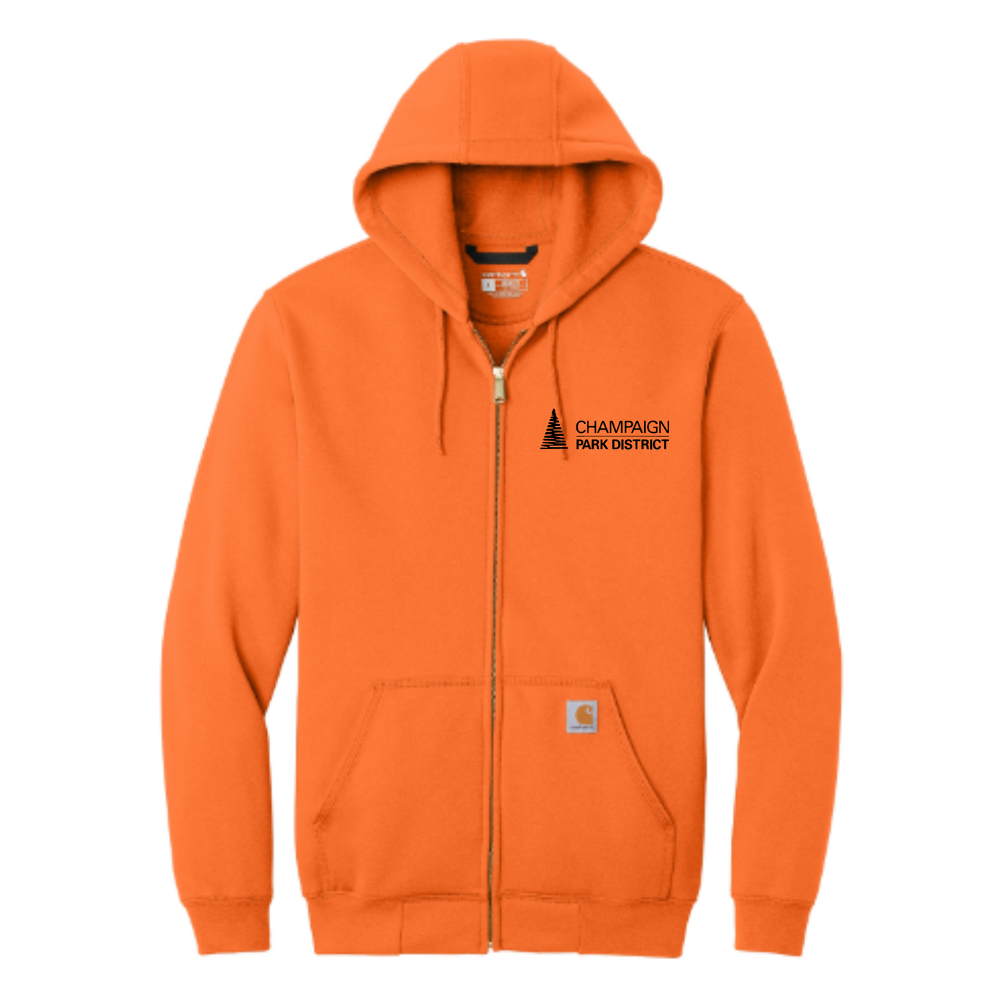 CPD Carhartt® Midweight Hooded Zip-Front Sweatshirt