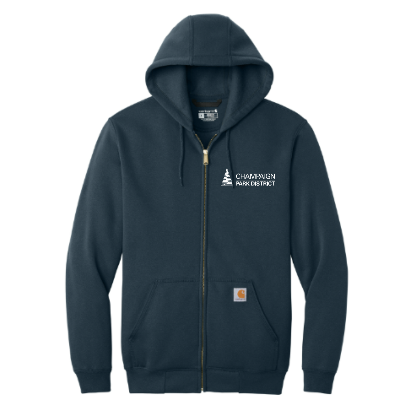 CPD Carhartt® Midweight Hooded Zip-Front Sweatshirt